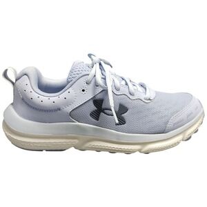 Under Armour Charged Assert 10 Sneakers Womens 7‎ Blue White Lace Up 3026179-503